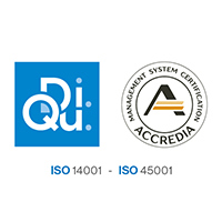  UNI EN ISO 14001:2015<br>SISTEMA GESTIONE AMBIENTALE<br>UNI EN ISO 45001:2023<br>SALUTE E SICUREZZA SUL LAVORO